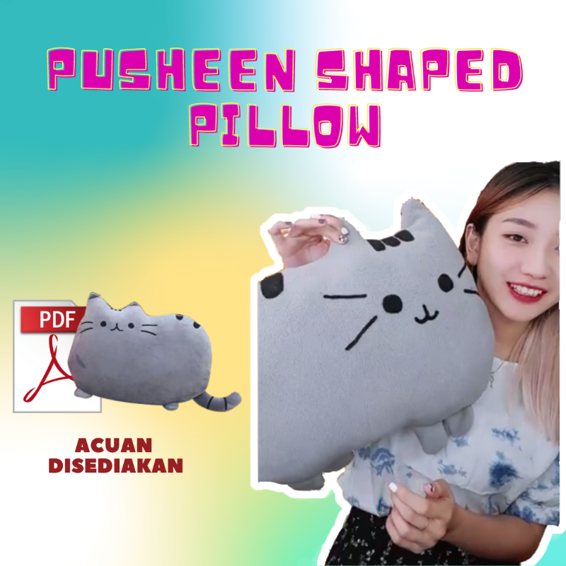Pusheen Shaped Pillow Online Workshop