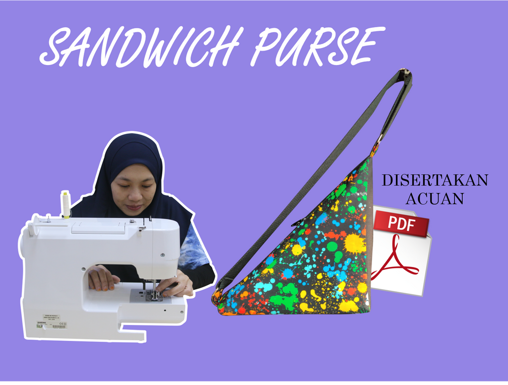 Sandwich Purse Bag Online Workshop