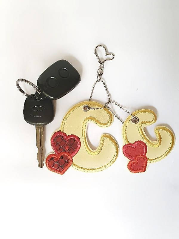 Personalised Keychain - Letter Keychain