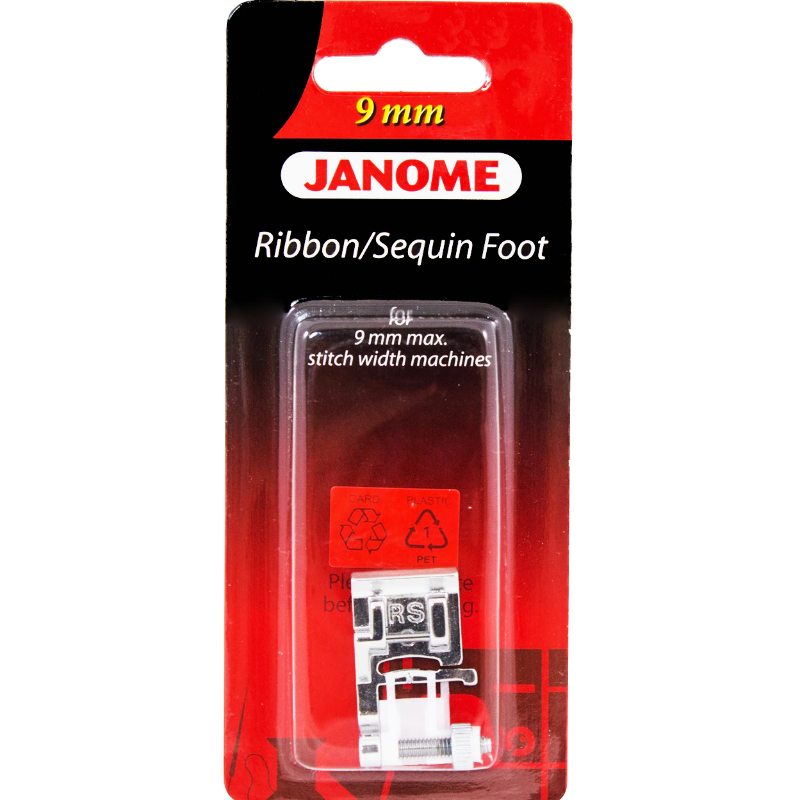 Janome 9mm Ribbon/Sequin Foot