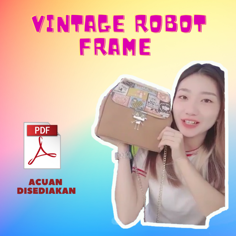 Vintage Robot Frame Bag Online Workshop