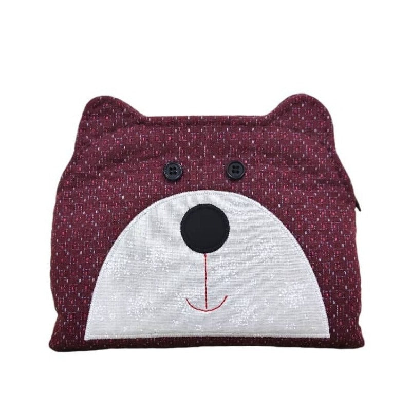 Applique Bear Pouch Material Pack