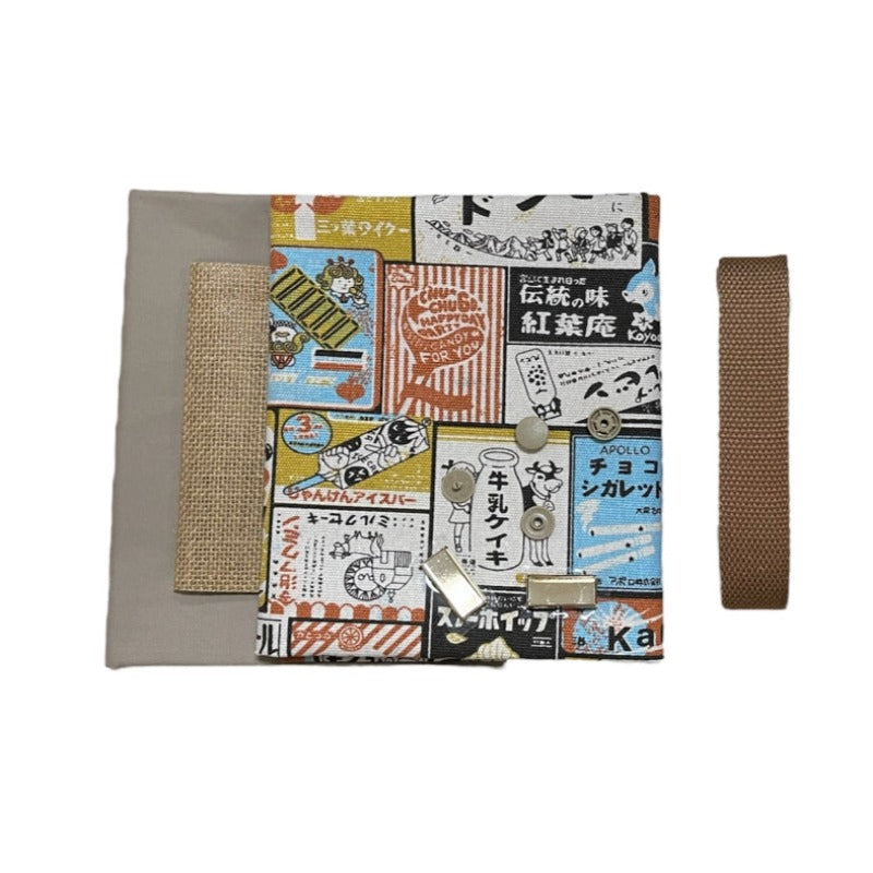 Vintage Canvas Bag Material Pack