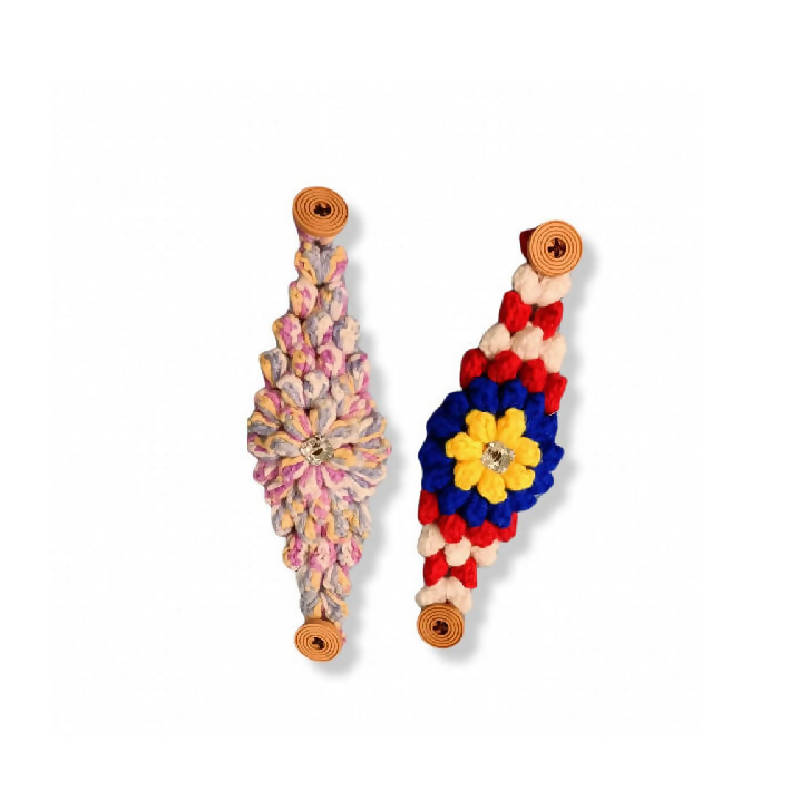 Crochet Mask Extender (Flower design)
