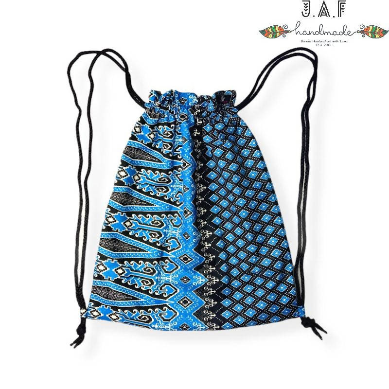 JAF BATIK DRAWSTRING BACKPACK