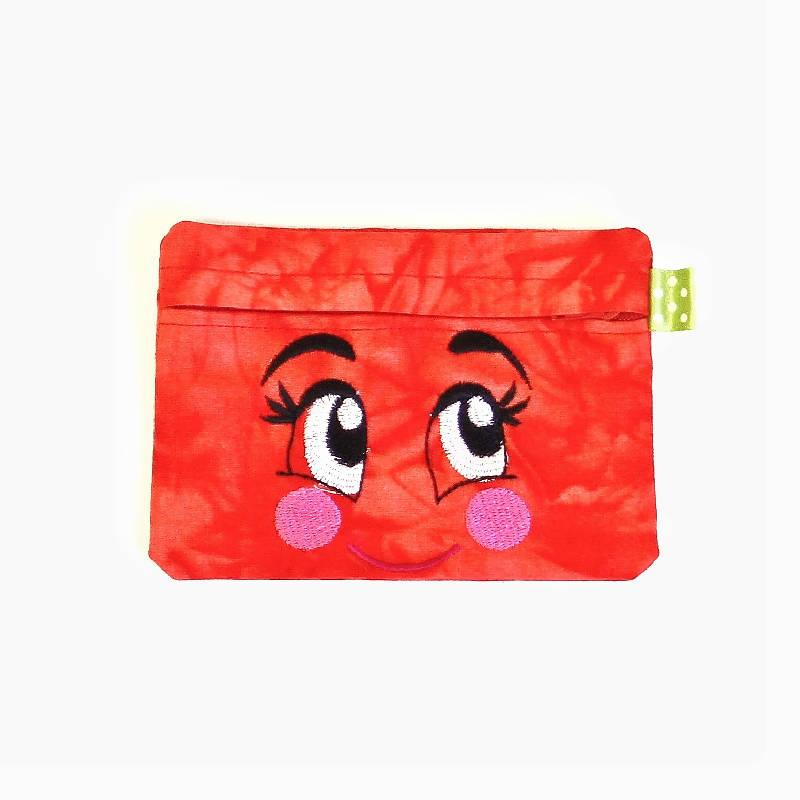 2 in1 Tissue pouch bag with cute eyes