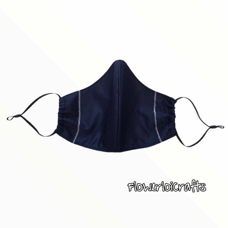 Embroidered Water Repellent Face Mask (Adults) with SMMS Filter