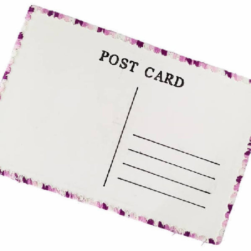 Fabric Post Card (Hari Guru)