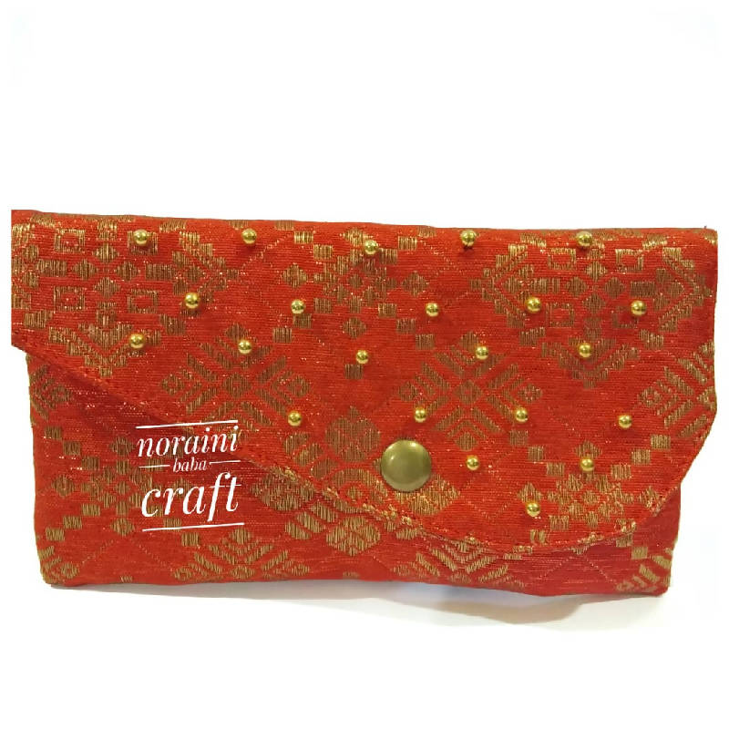 Mini Clutch Beg Songket Merah