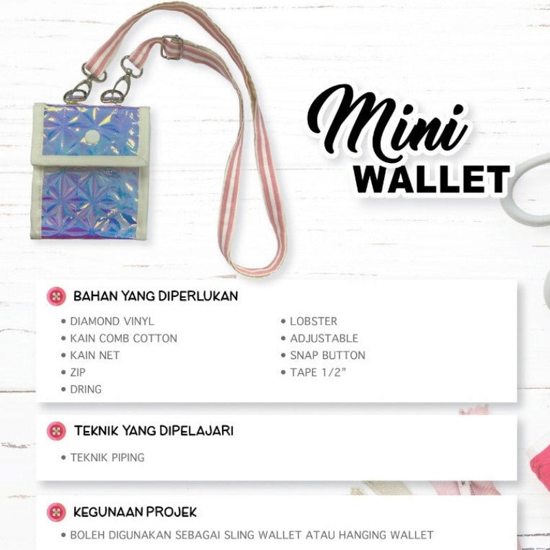 Mini Wallet Online Workshop
