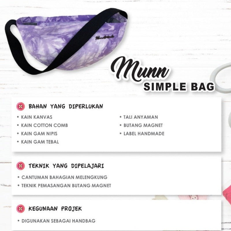 Munn Simple Bag Online Workshop