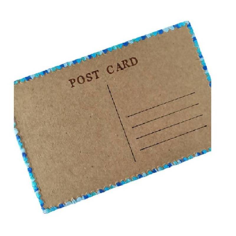 Fabric Post Card Hari Guru