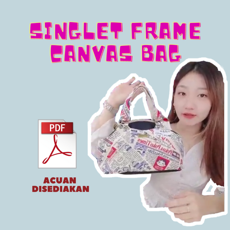 Singlet Frame Canvas Bag Online Workshop