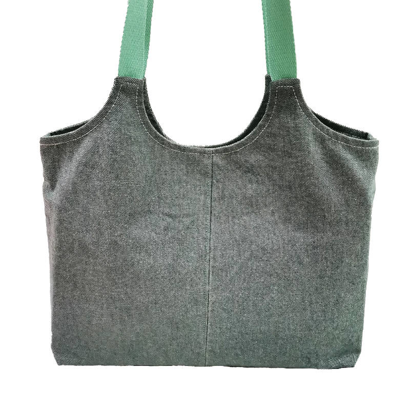Handmade Upcycled Denim Shoulder Bag