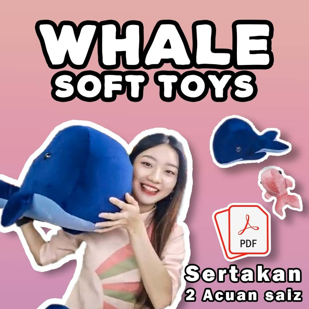 Whale Soft Toy Online Workshop